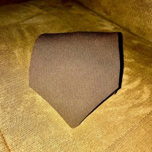 Giorgio Armani Brown Wool Tie